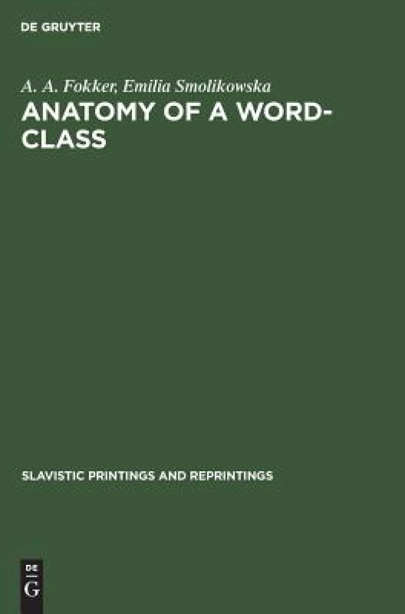 Anatomy of a Word-class