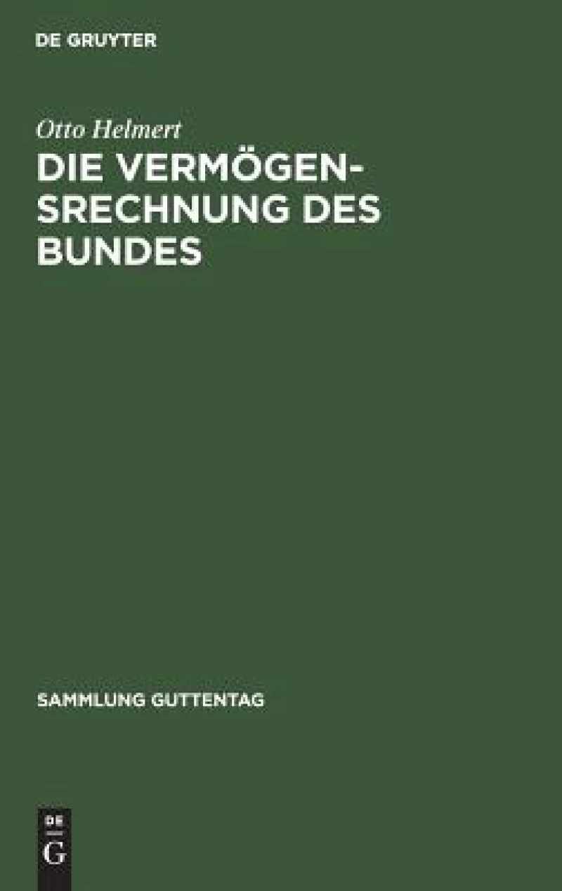 Vermögensrechnung des Bundes