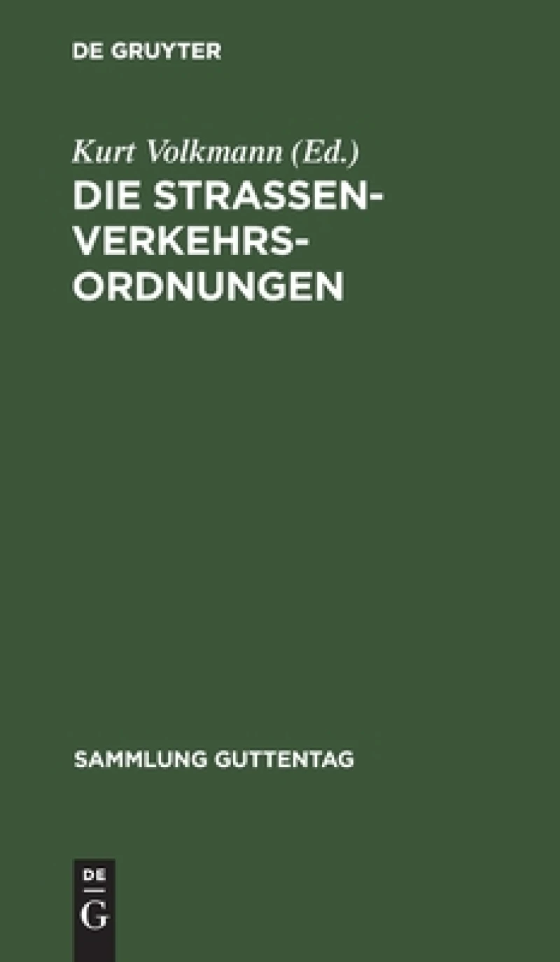 Straßenverkehrsordnungen