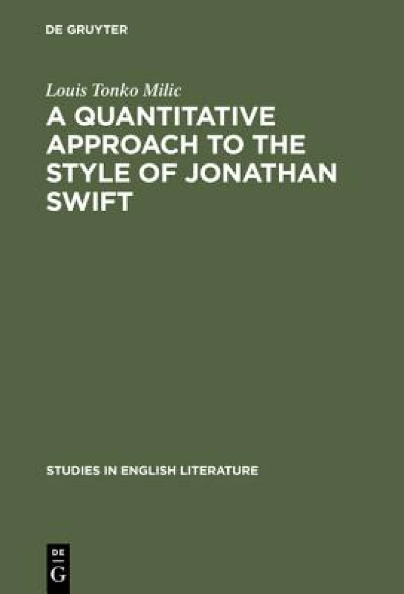 quantitative approach to the style of Jonathan Swift