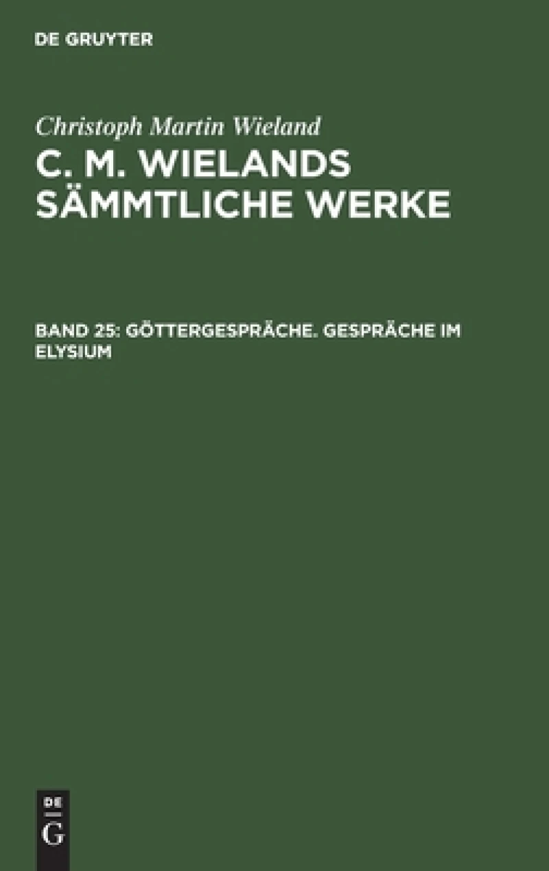 Göttergespräche. Gespräche im Elysium