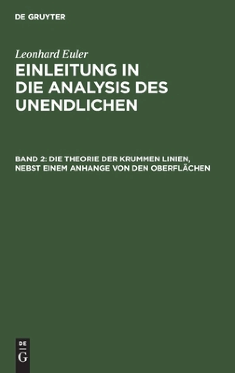 Theorie der krummen Linien, nebst einem Anhange von den Oberflächen