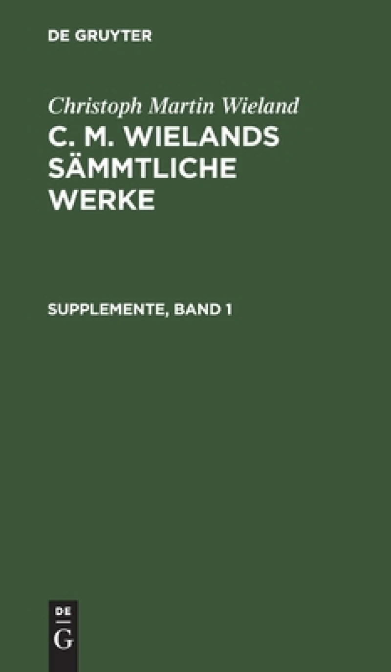 Supplemente, Band 1