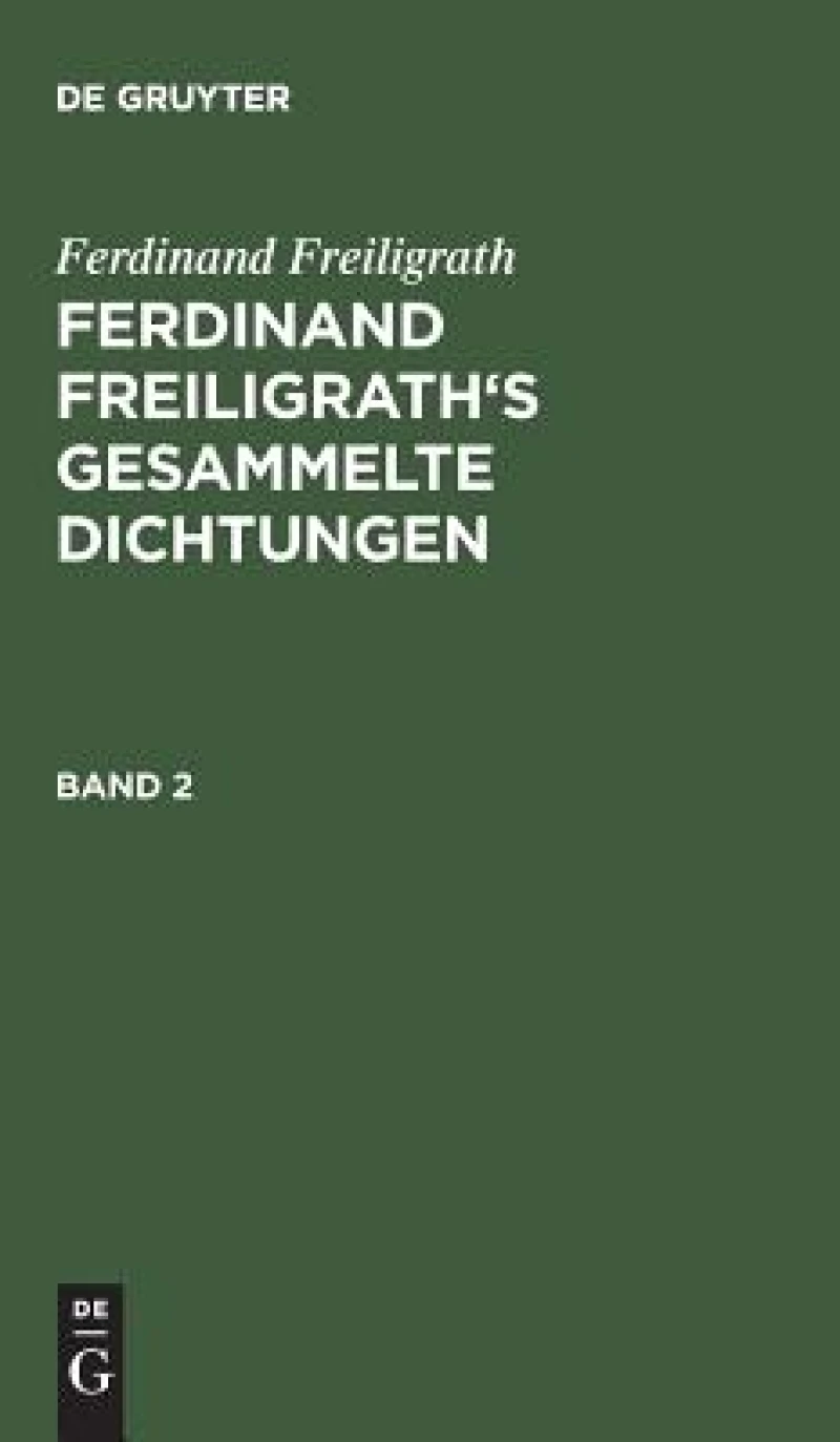 Gesammelte Dichtungen. Band 2