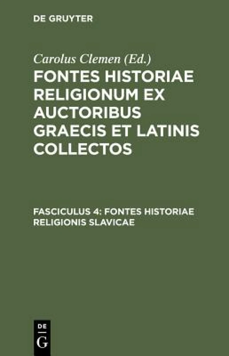 Fontes Historiae Religionis Slavicae