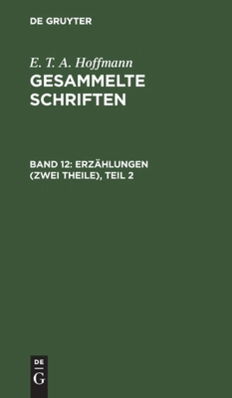 Erzählungen (Zwei Theile), Teil 2