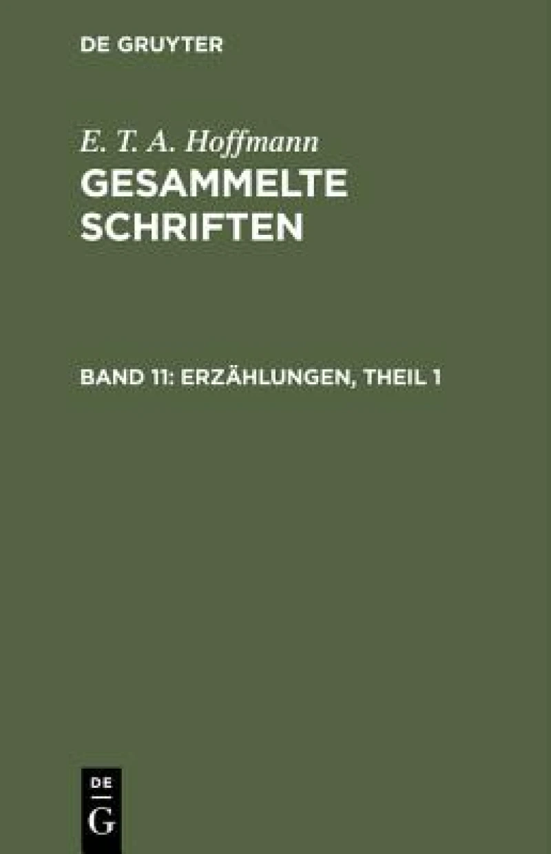 Erzählungen, Theil 1
