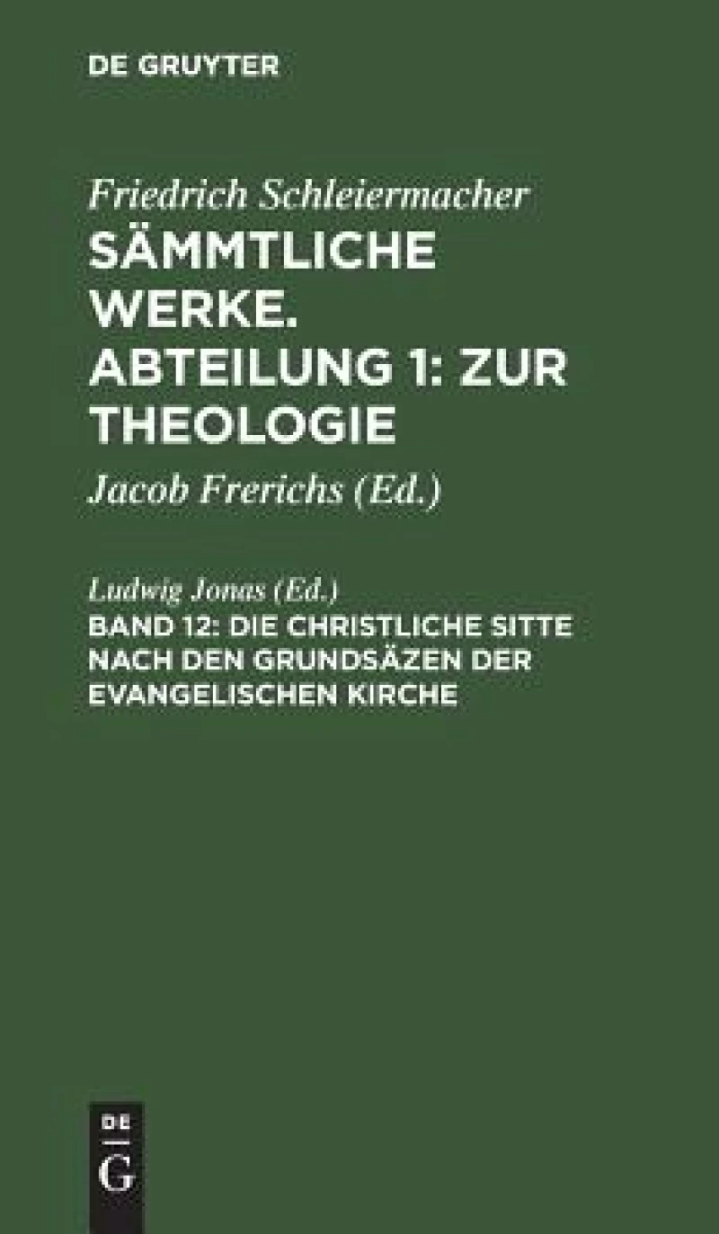 christliche Sitte nach den Grundsäzen der evangelischen Kirche