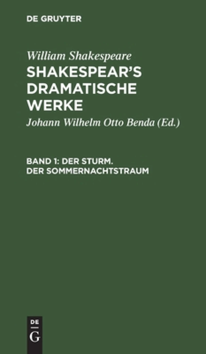 Sturm. Der Sommernachtstraum