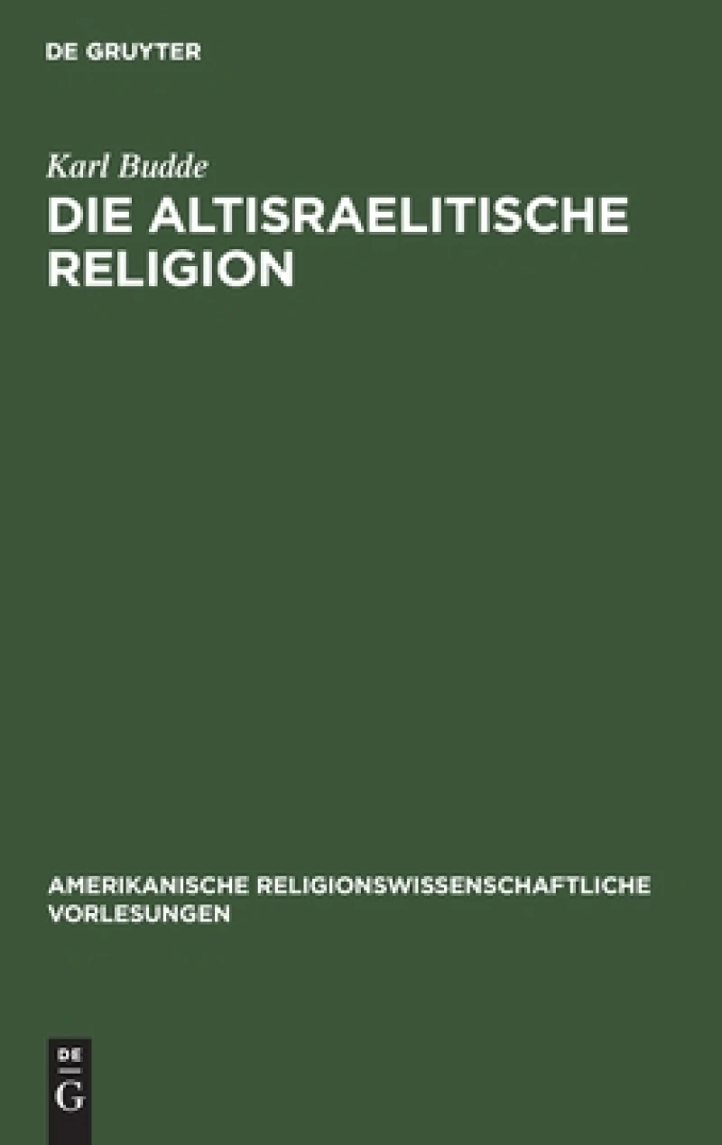 altisraelitische Religion