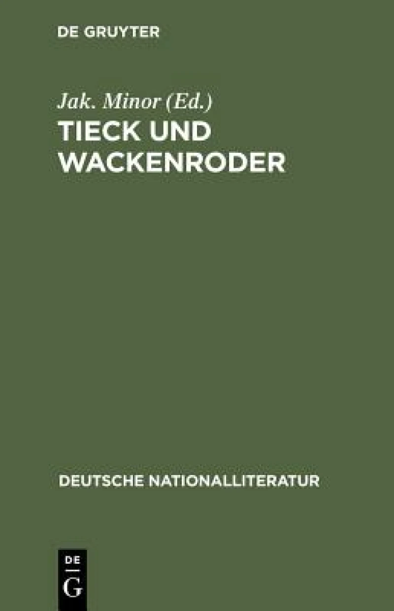 Tieck Und Wackenroder