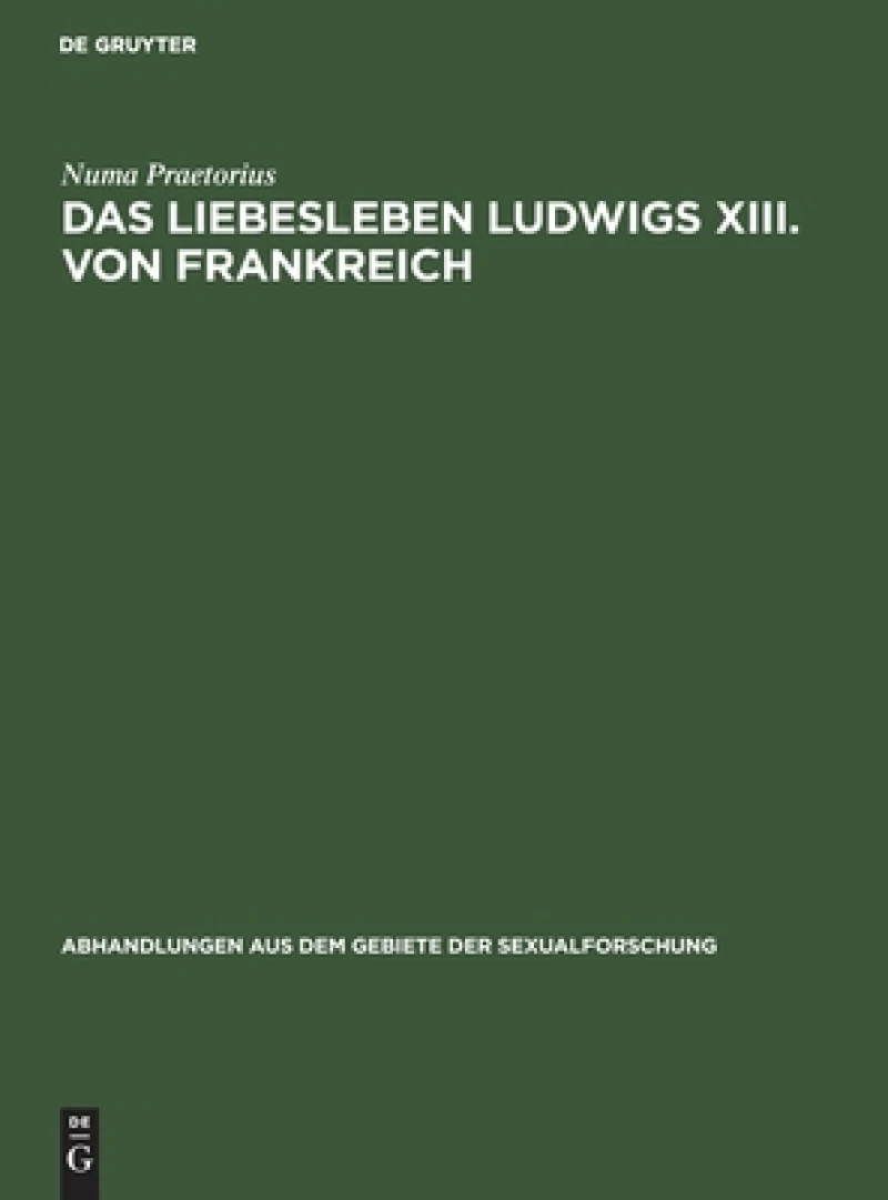 Liebesleben Ludwigs XIII. von Frankreich