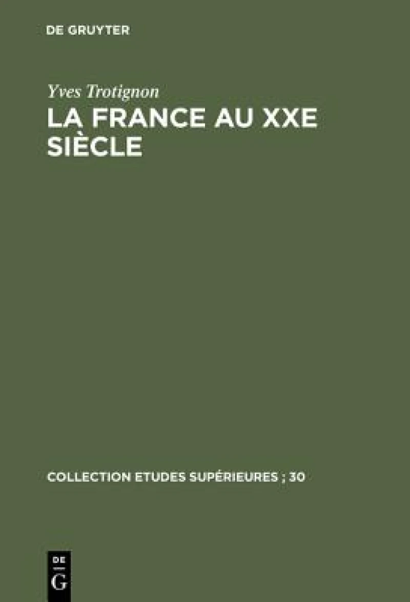 La France au XXe siècle