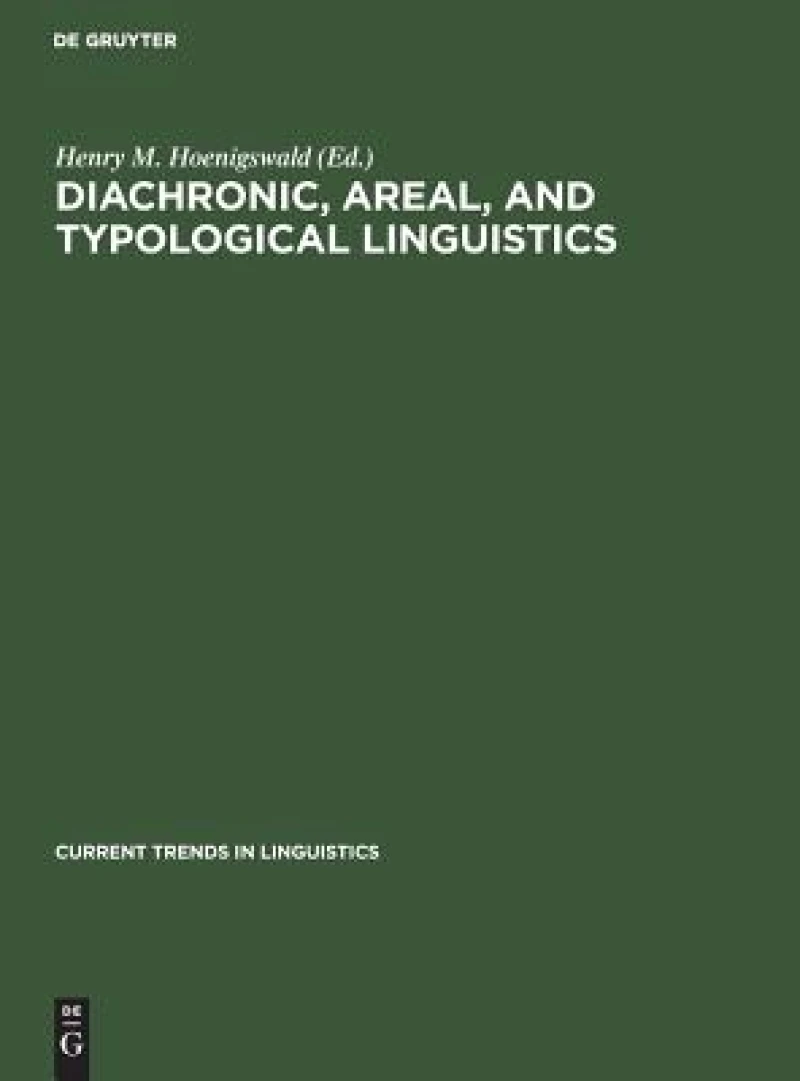 Diachronic, Areal, and Typological Linguistics