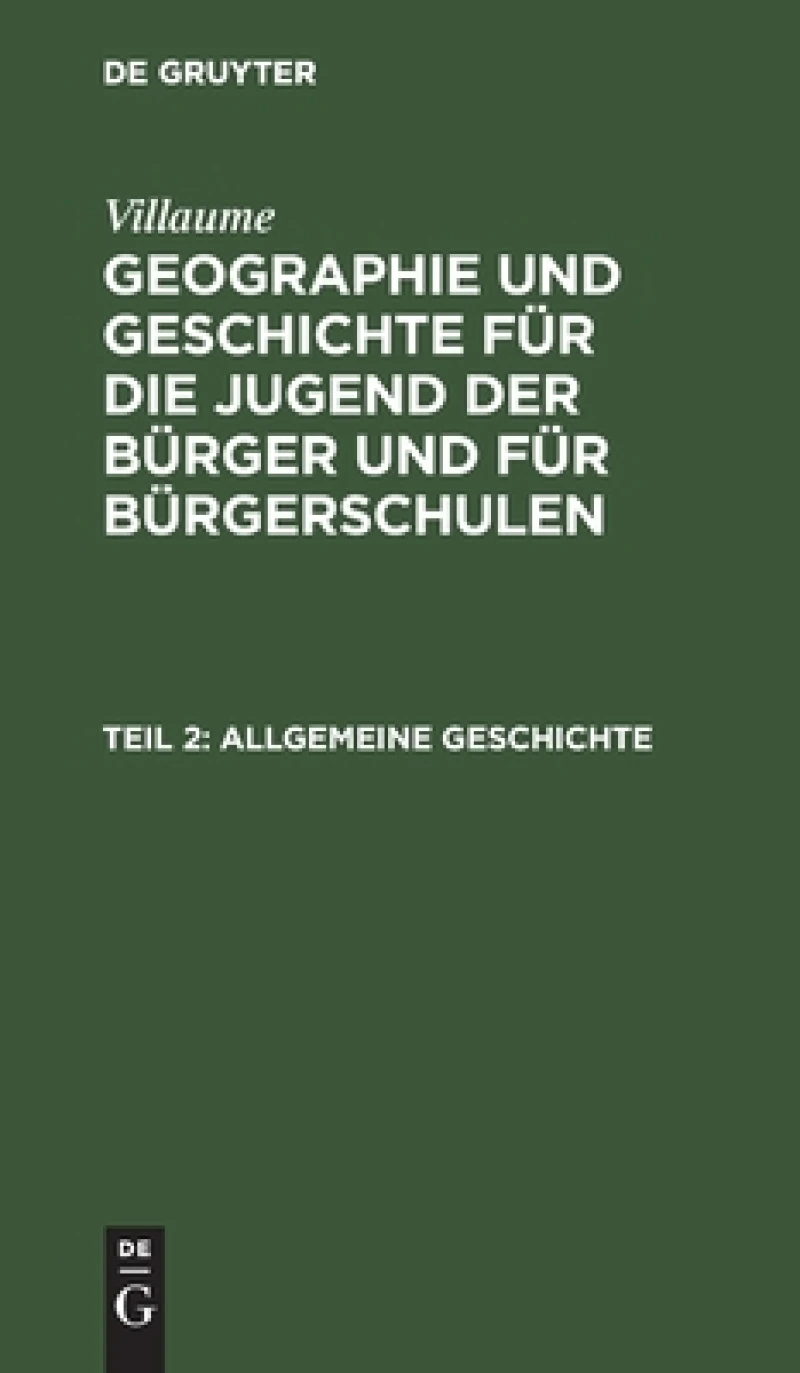 Allgemeine Geschichte
