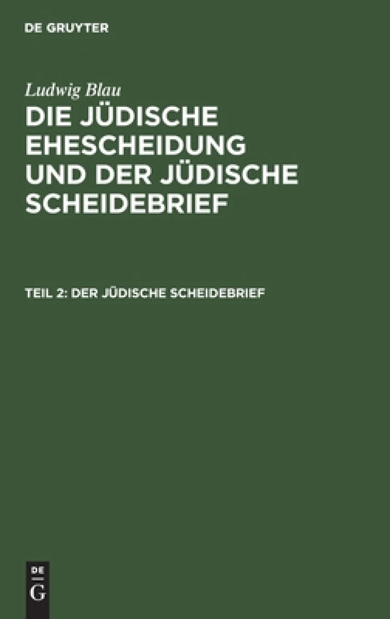 jüdische Scheidebrief