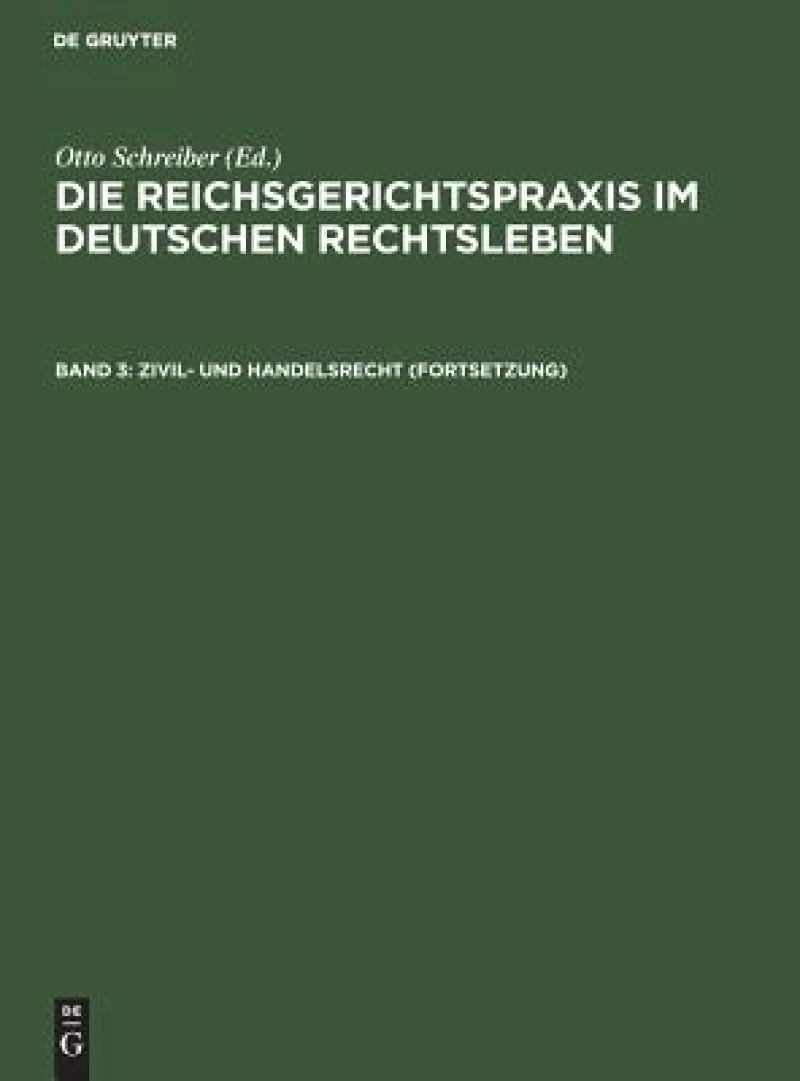 Zivil- und Handelsrecht (Fortsetzung)
