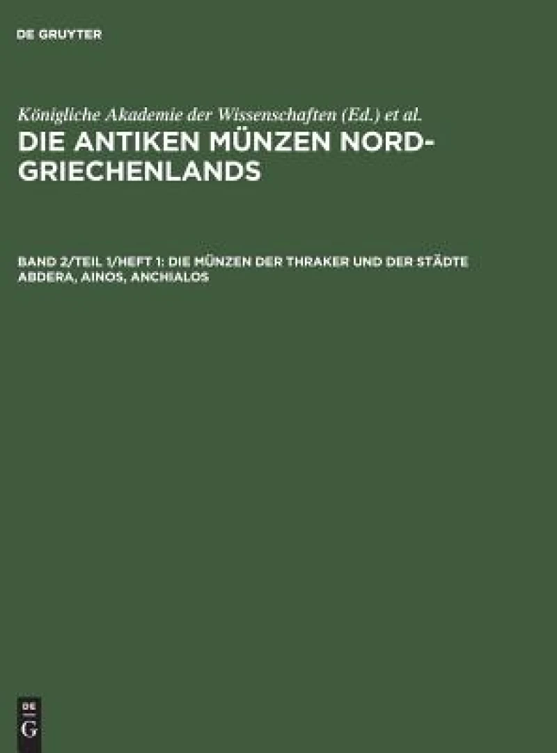 Münzen der Thraker und der Städte Abdera, Ainos, Anchialos