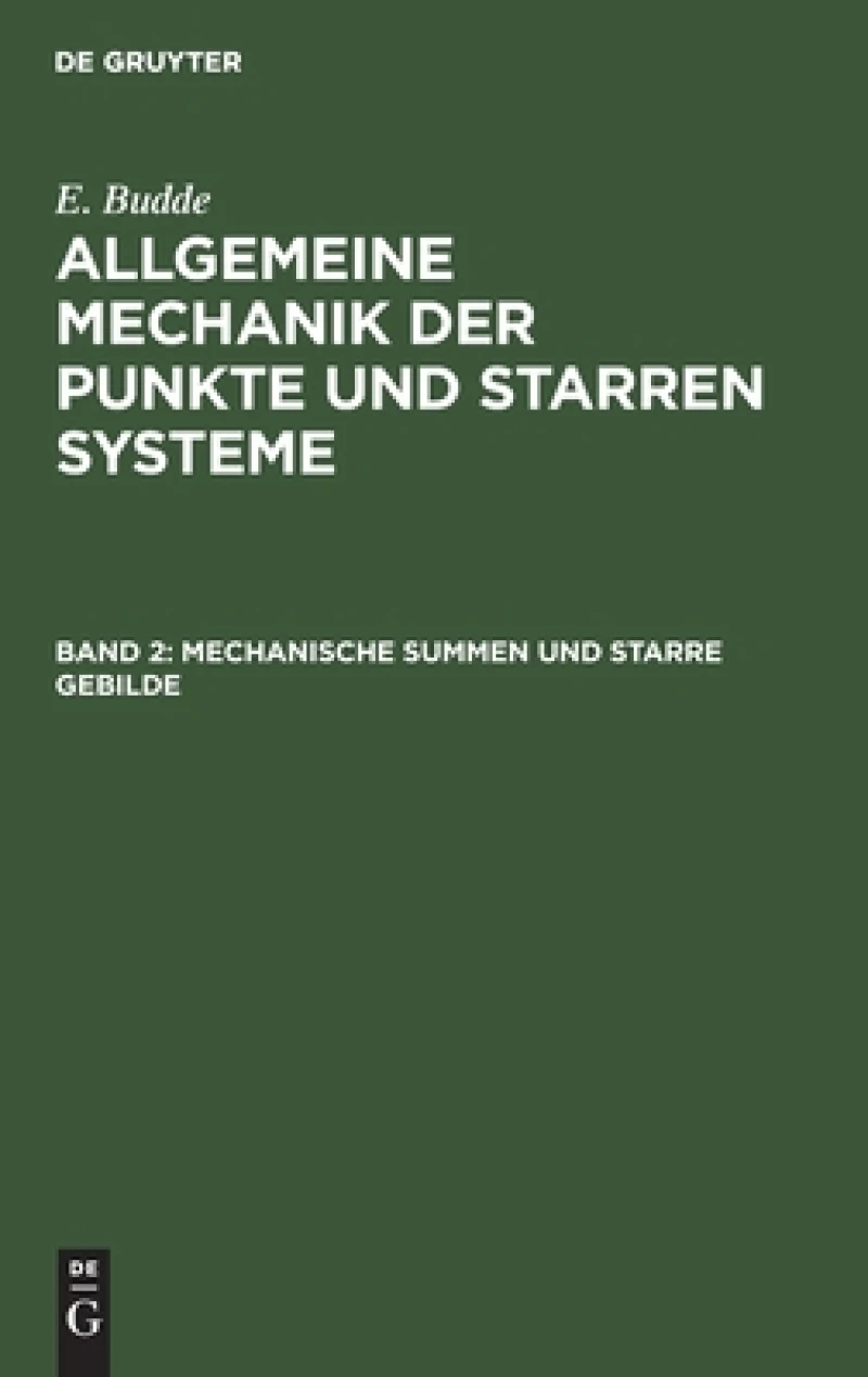 Mechanische Summen Und Starre Gebilde