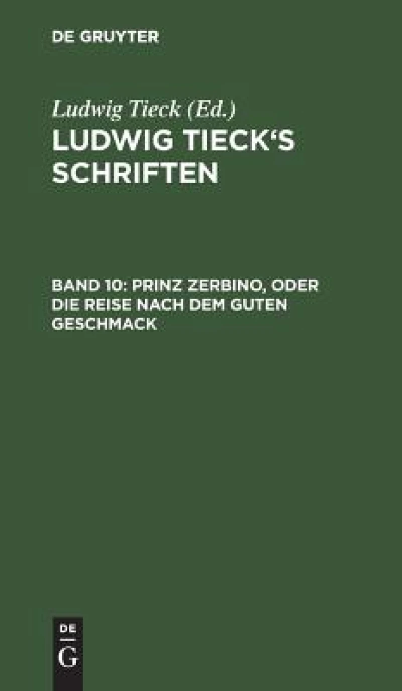 Prinz Zerbino, oder Die Reise nach dem guten Geschmack