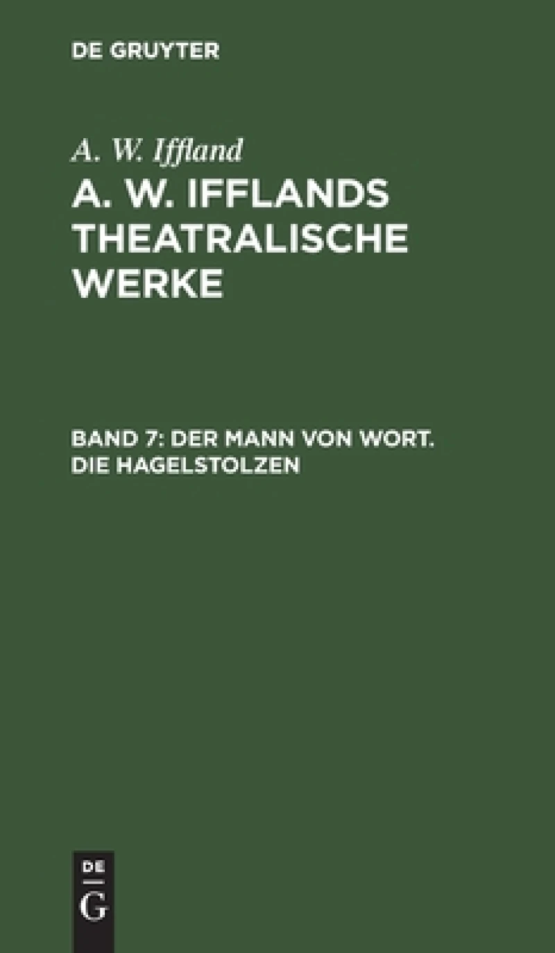 Mann von Wort. Die Hagelstolzen