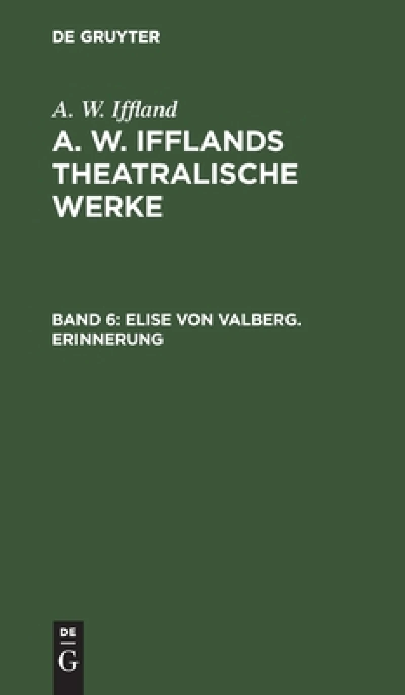 Elise von Valberg. Erinnerung
