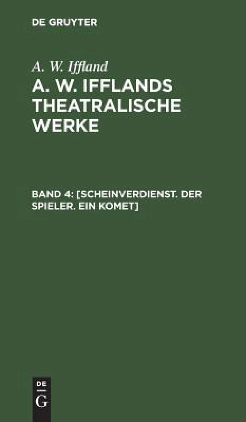 [Scheinverdienst. Der Spieler. Ein Komet]