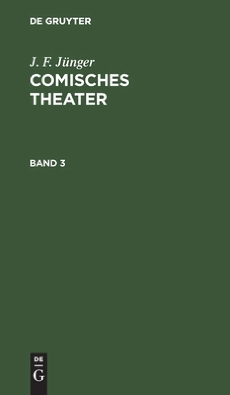 Comisches Theater. Band 3