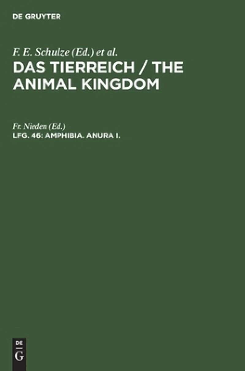 Amphibia. Anura I.