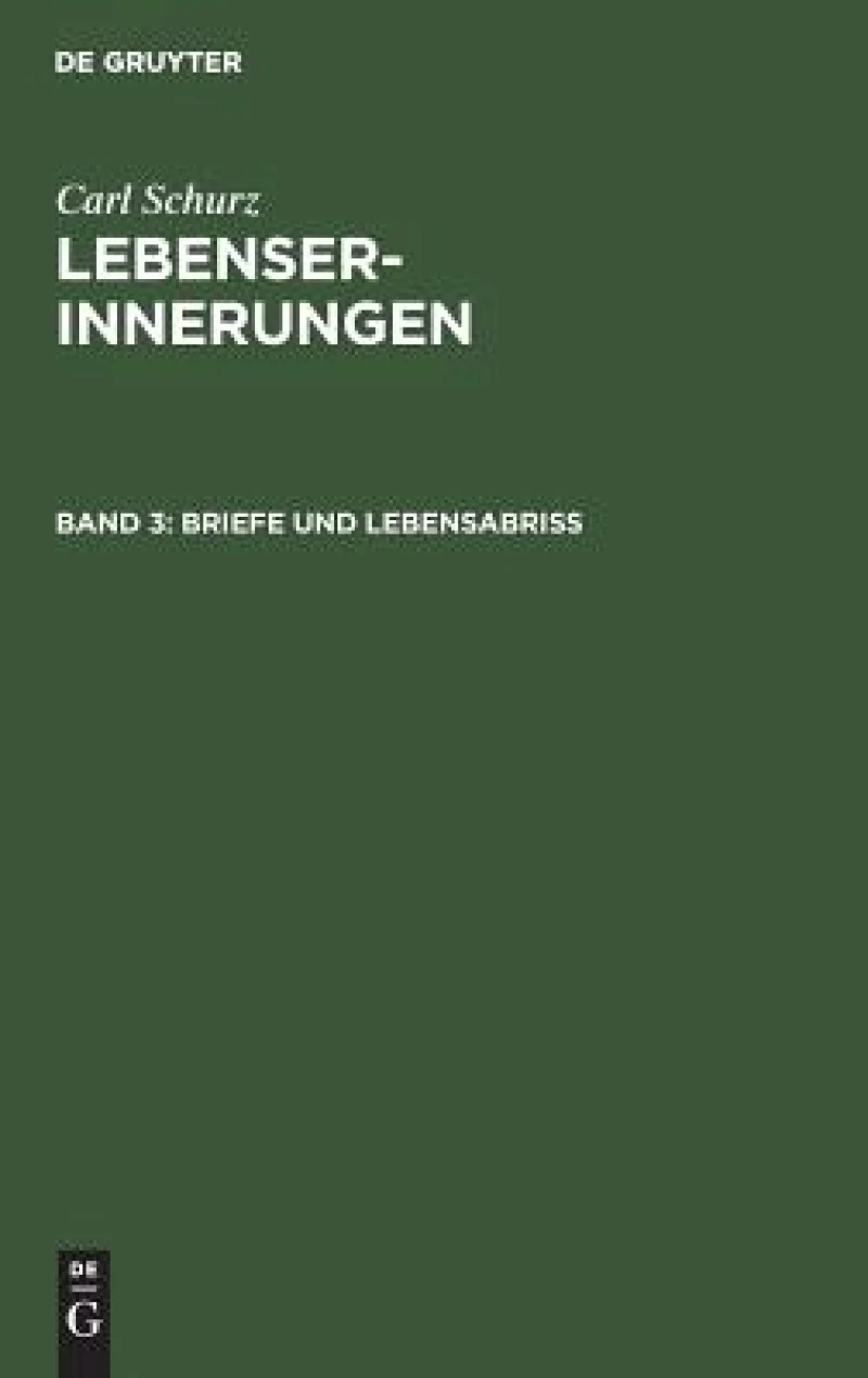 Briefe und Lebensabriß