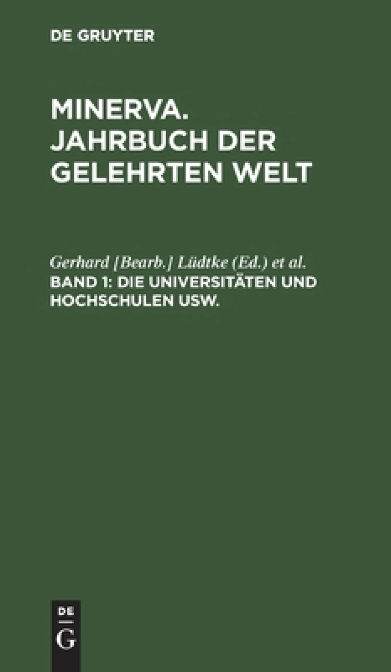 Universitäten und Hochschulen usw.