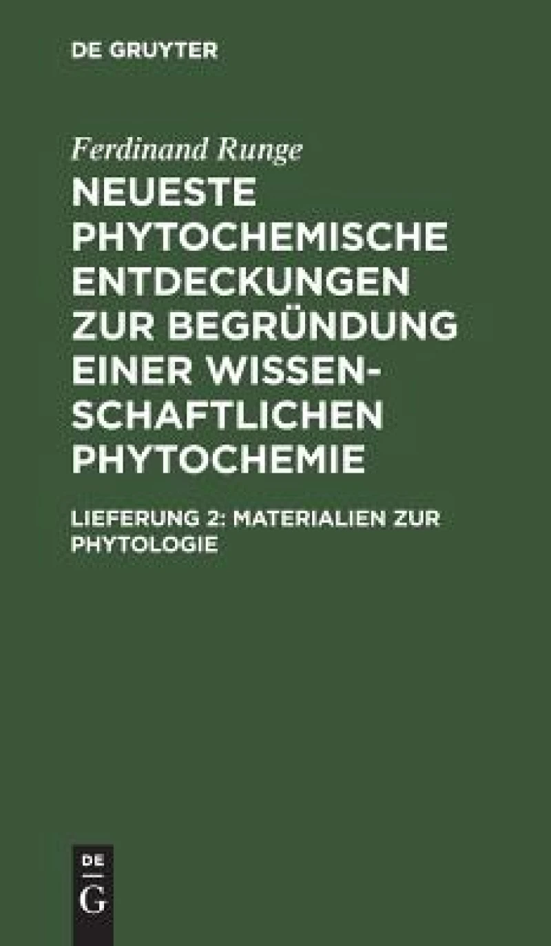 Materialien Zur Phytologie