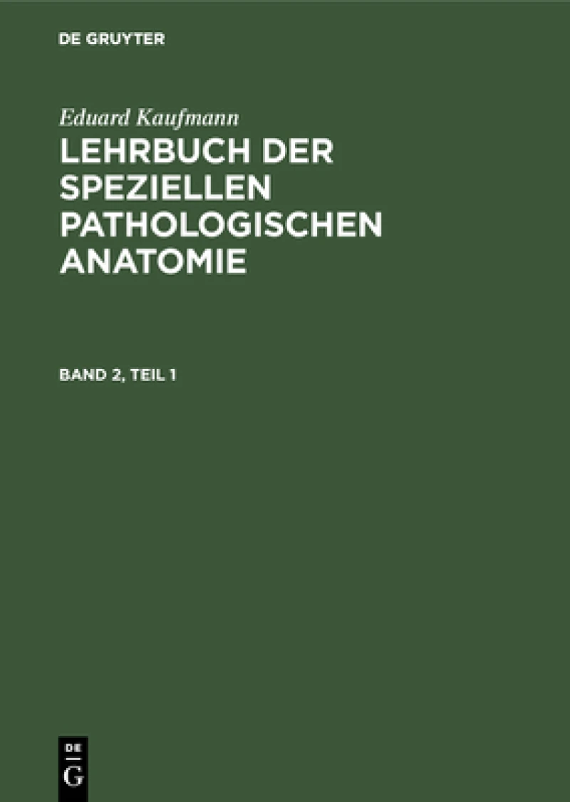 Lehrbuch der speziellen pathologischen Anatomie. Band 2