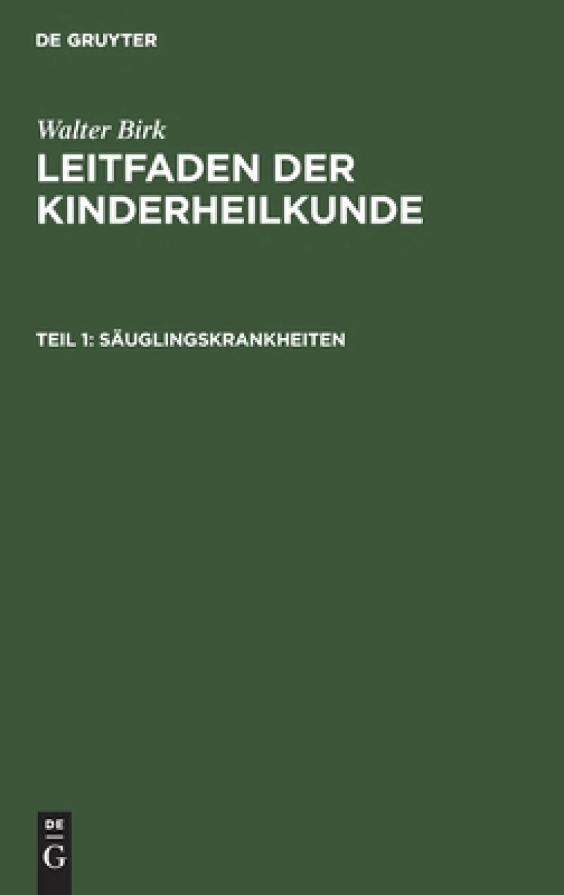 Säuglingskrankheiten