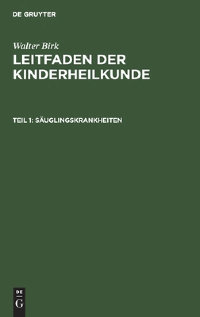 Säuglingskrankheiten