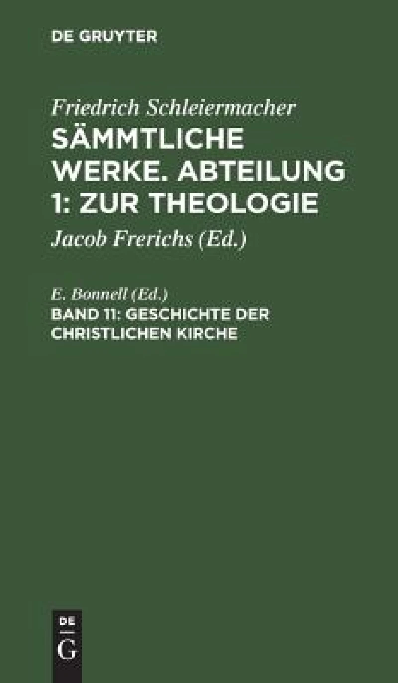 Geschichte Der Christlichen Kirche