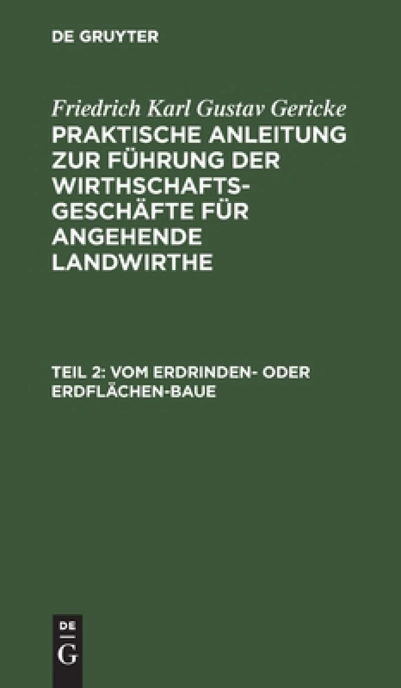 Vom Erdrinden- oder Erdflächen-Baue