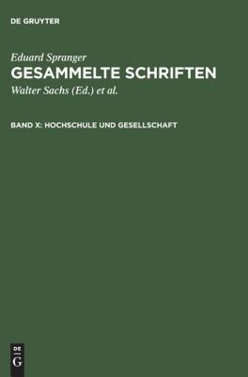 Hochschule und Gesellschaft