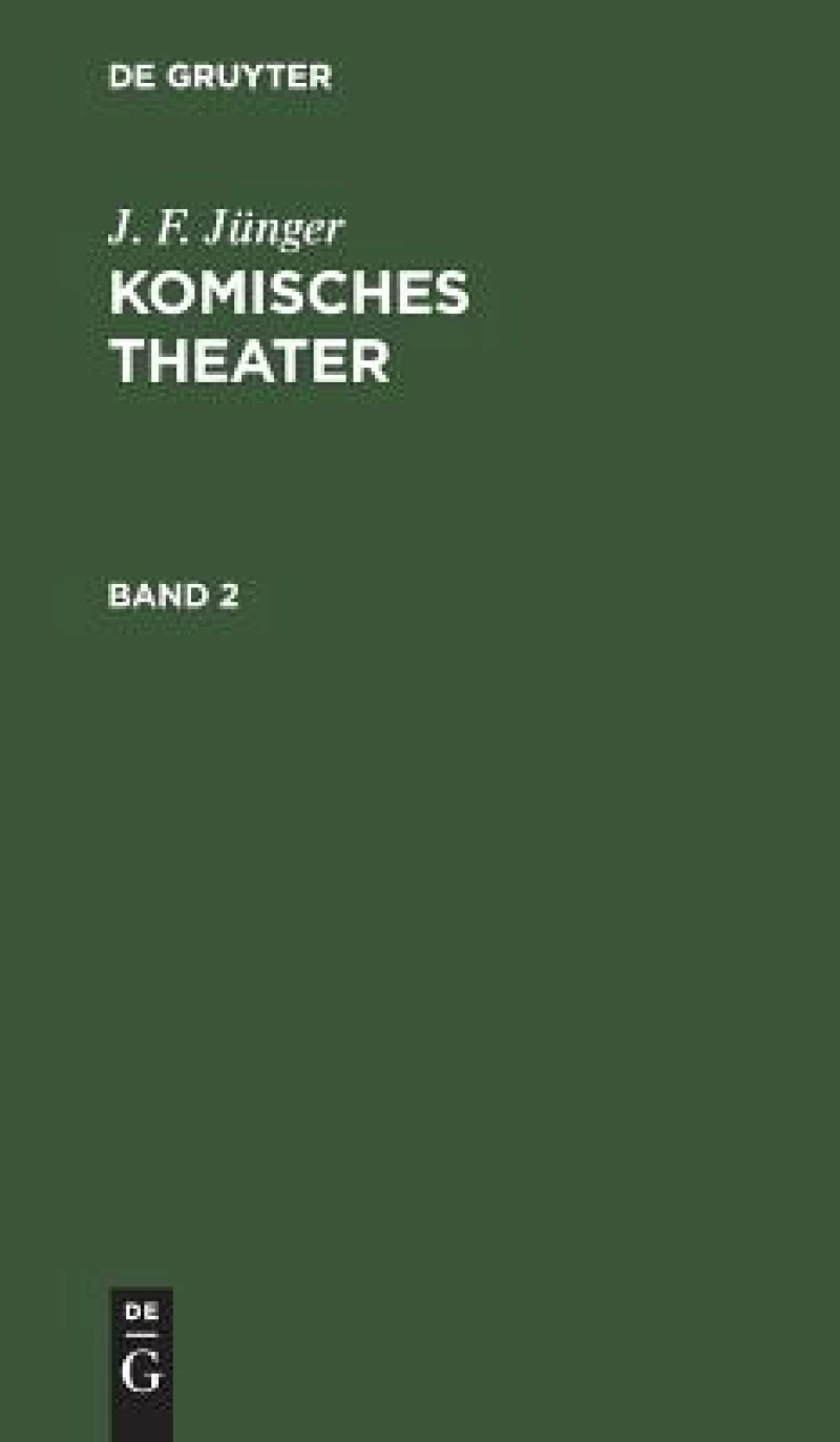 Komisches Theater. Band 2