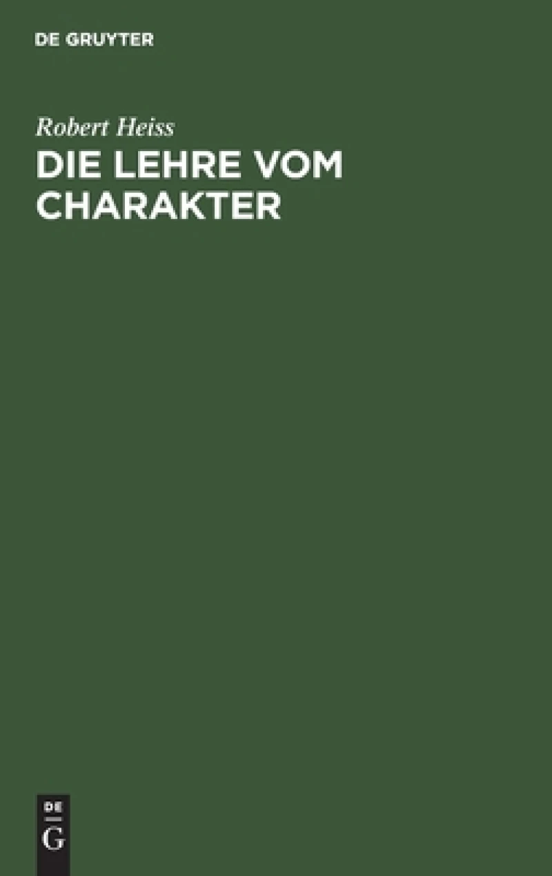 Lehre vom Charakter