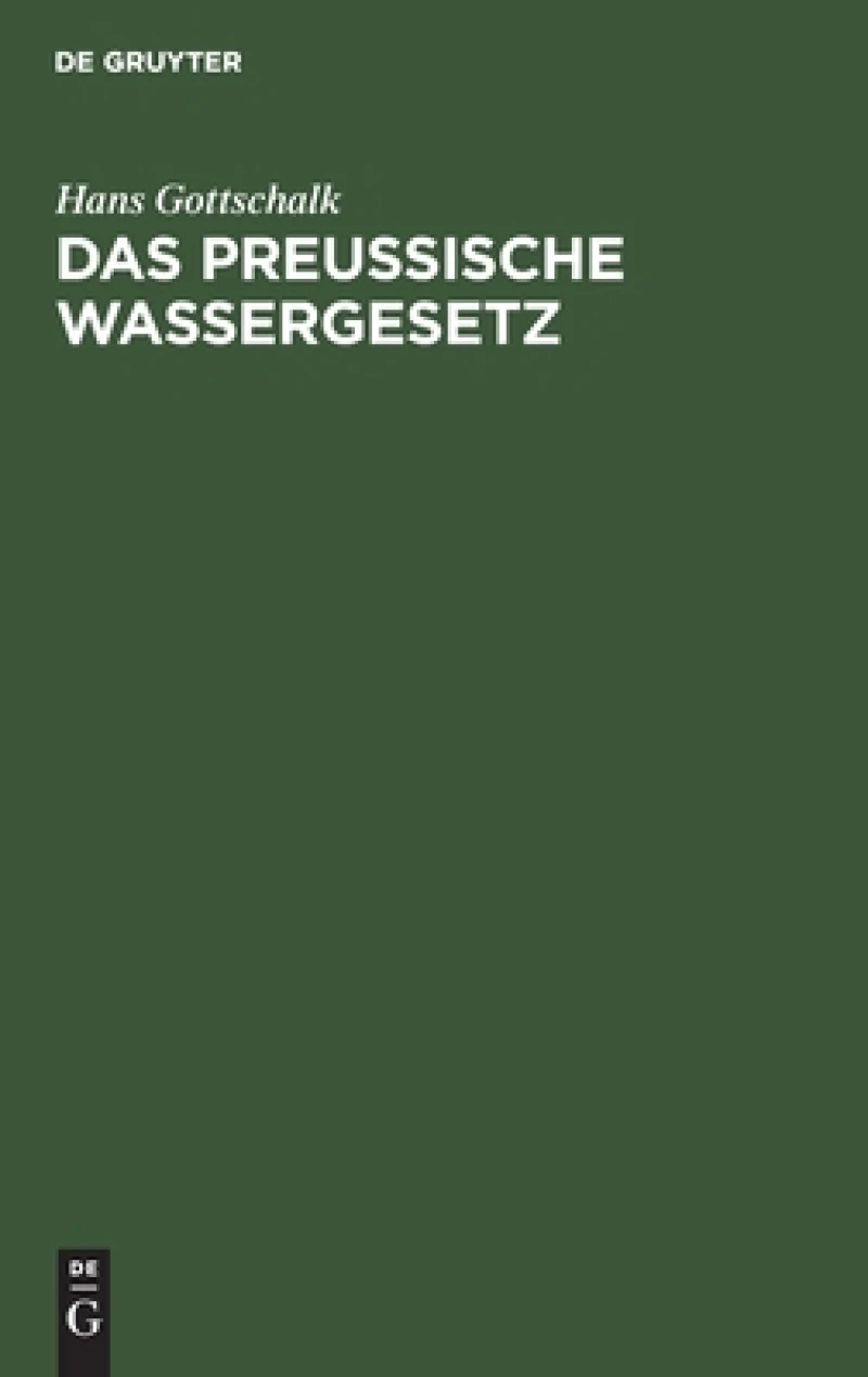 preussische Wassergesetz
