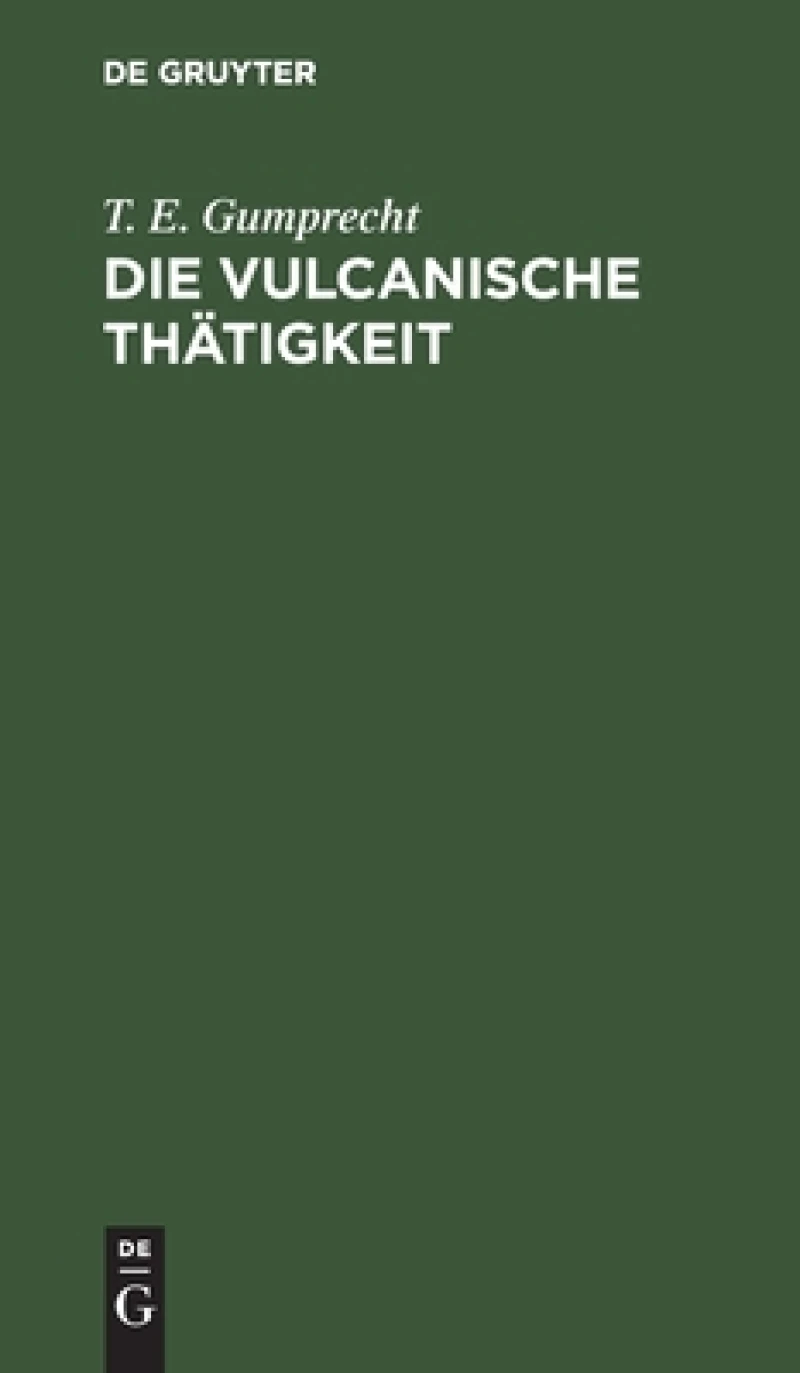 vulcanische Thätigkeit