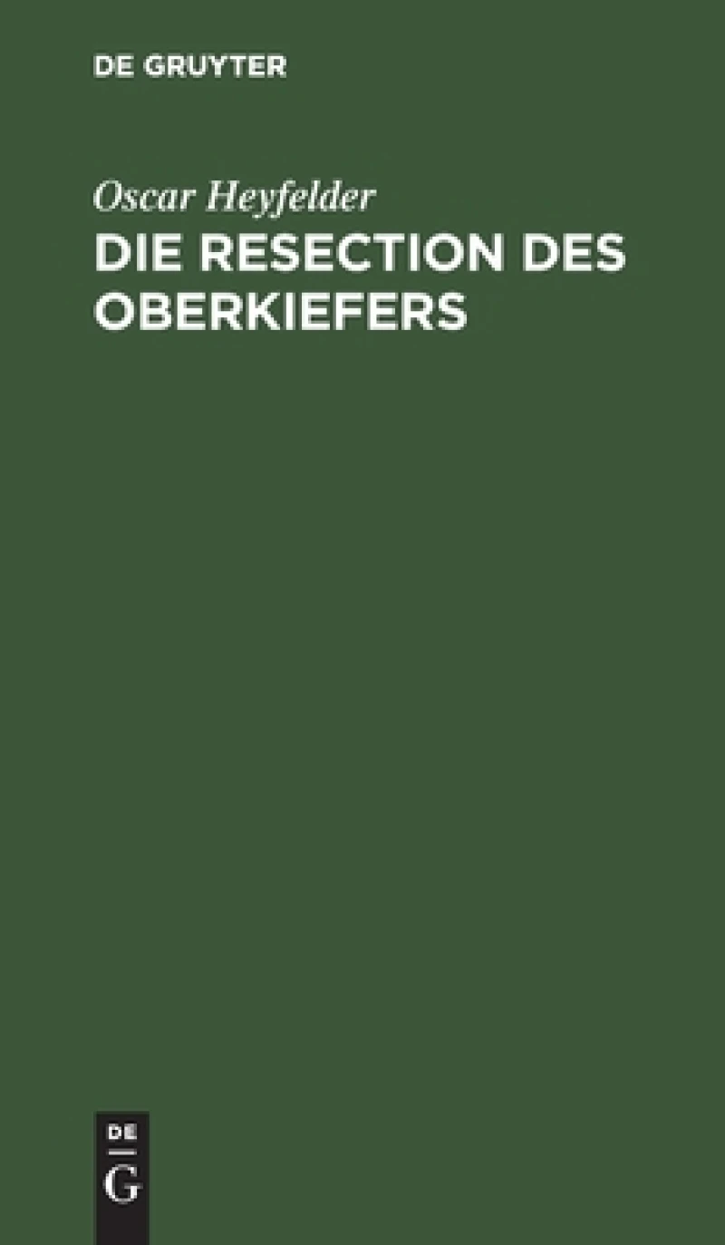 Resection des Oberkiefers