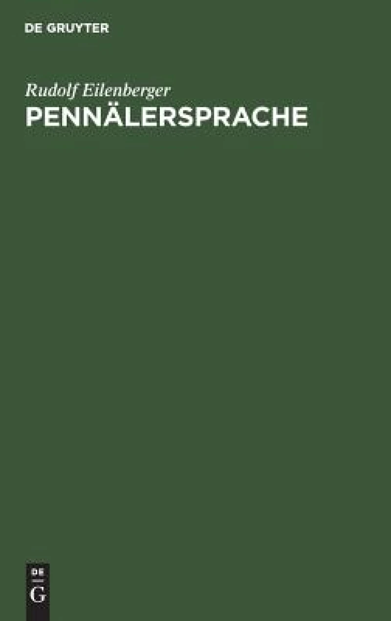 Pennälersprache