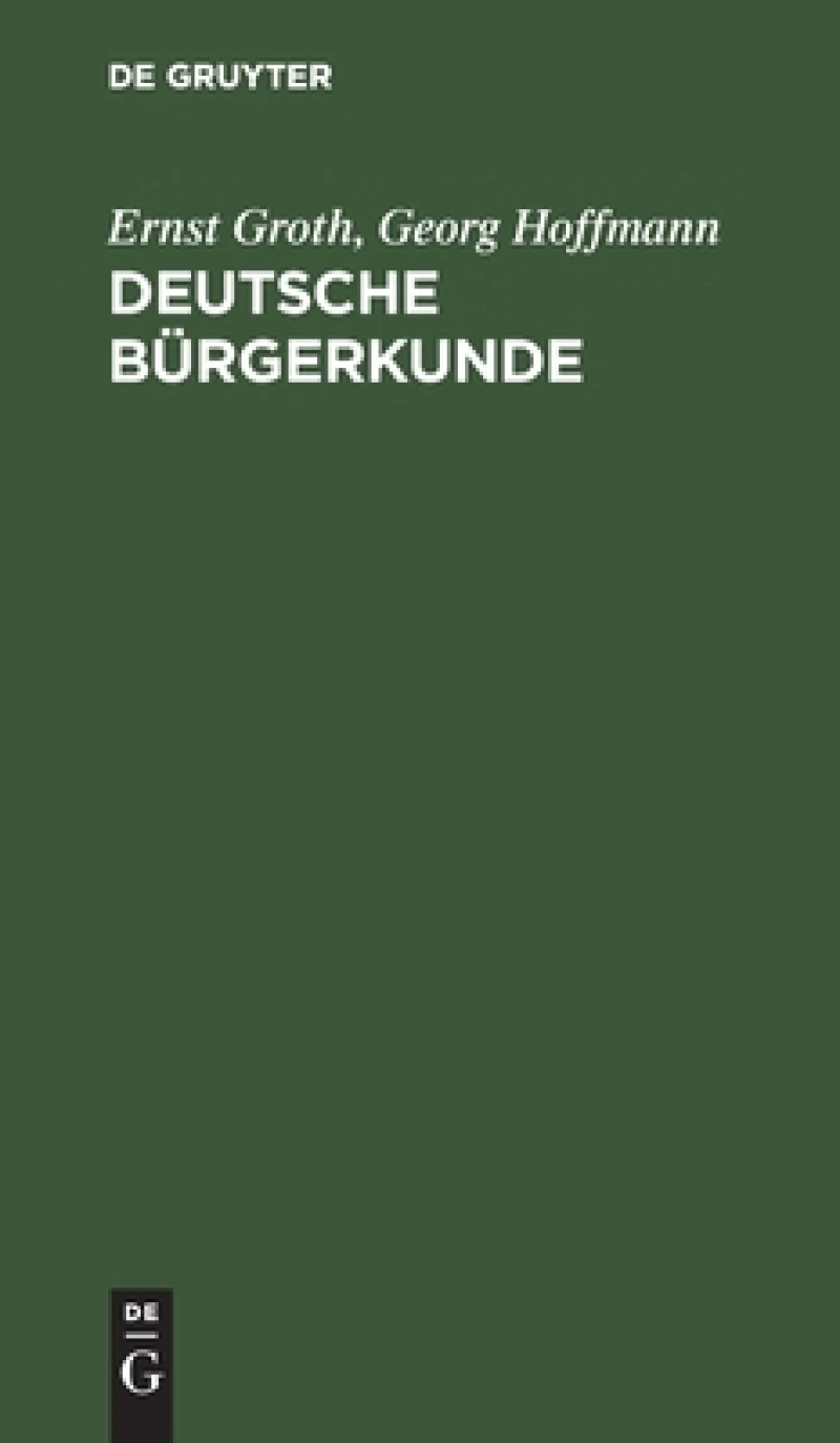 Deutsche Bürgerkunde