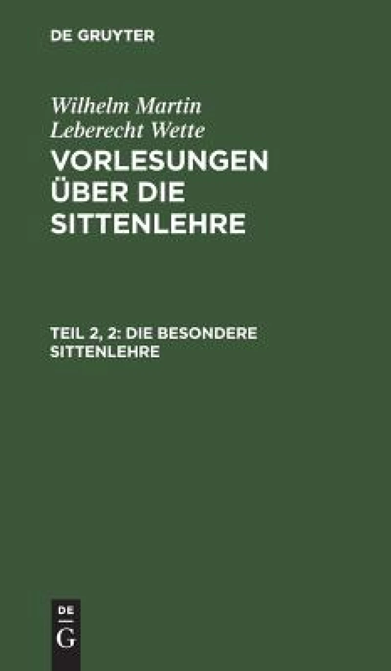 besondere Sittenlehre
