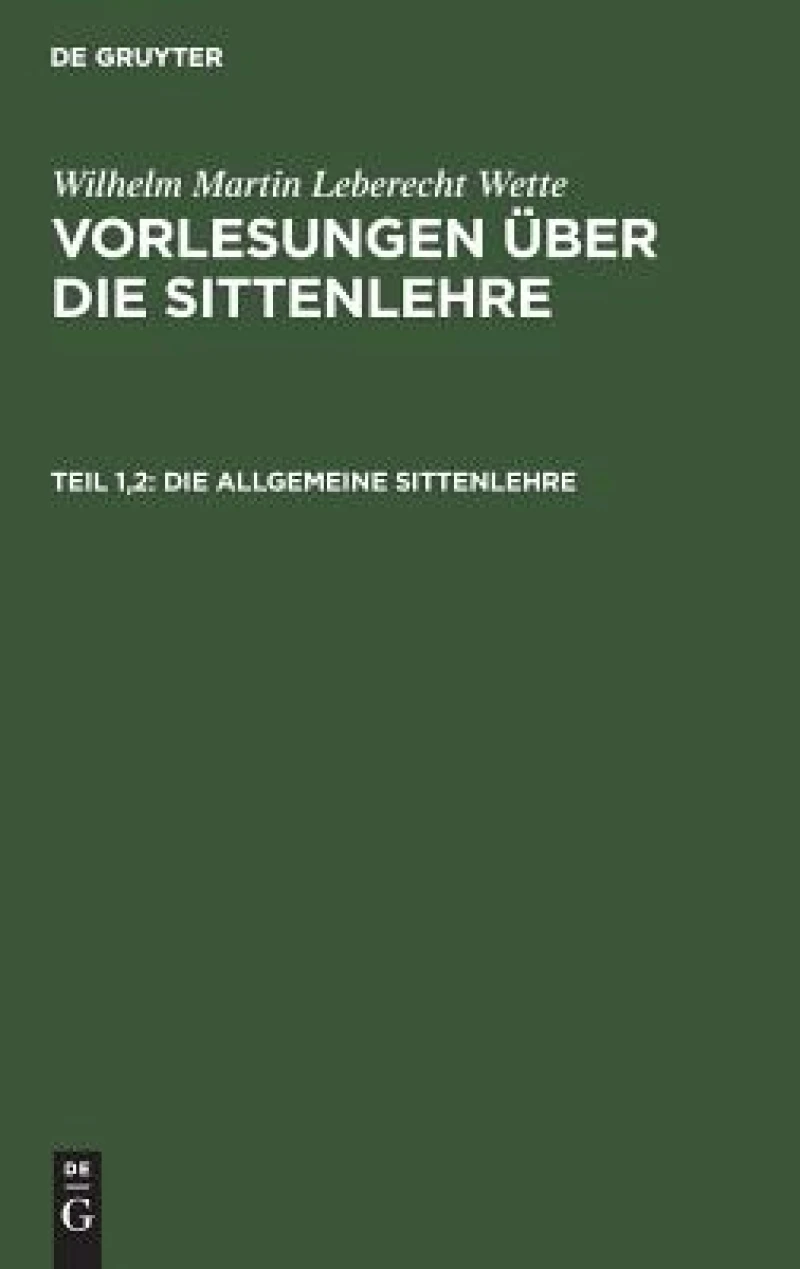 allgemeine Sittenlehre