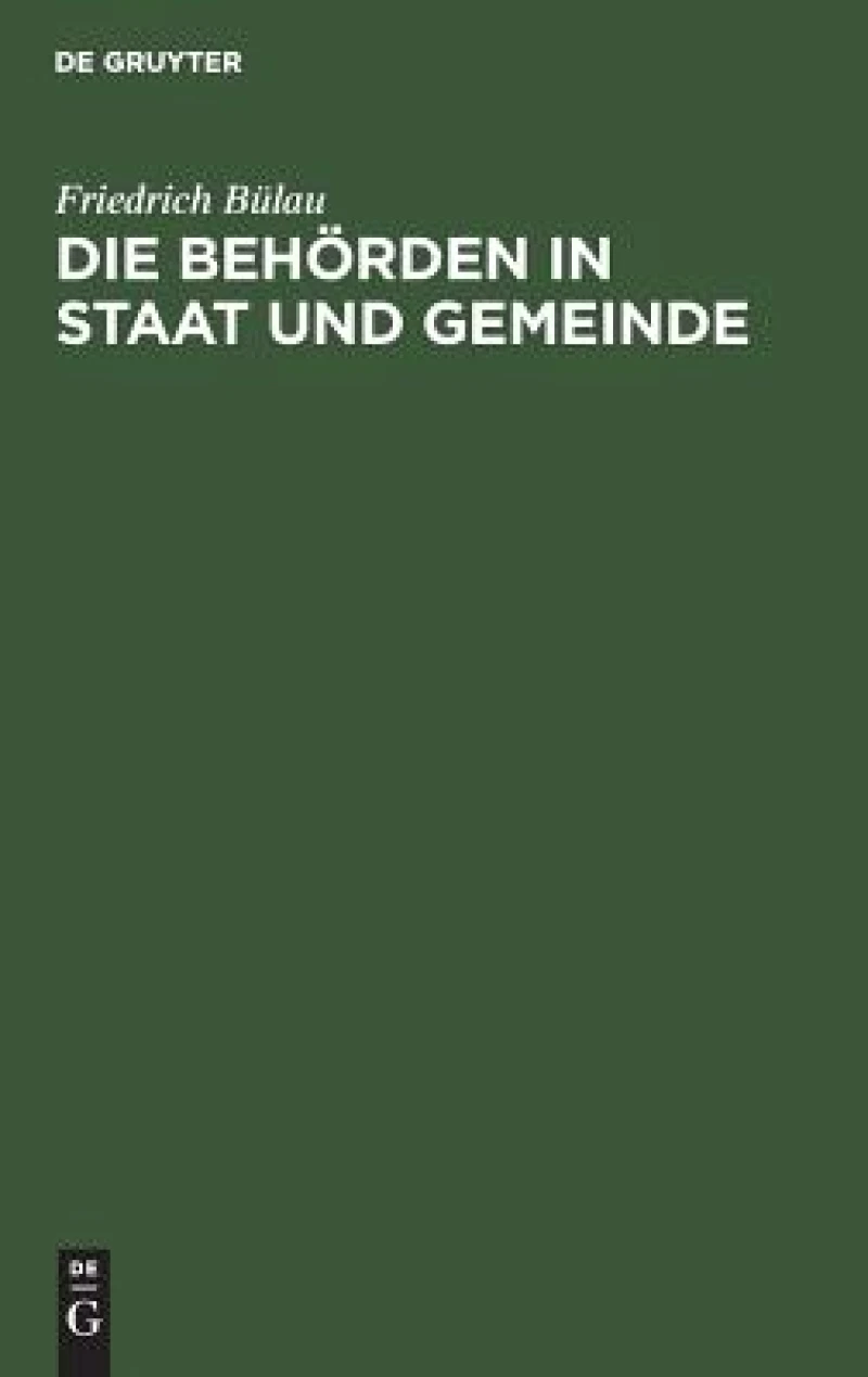 Behörden in Staat und Gemeinde
