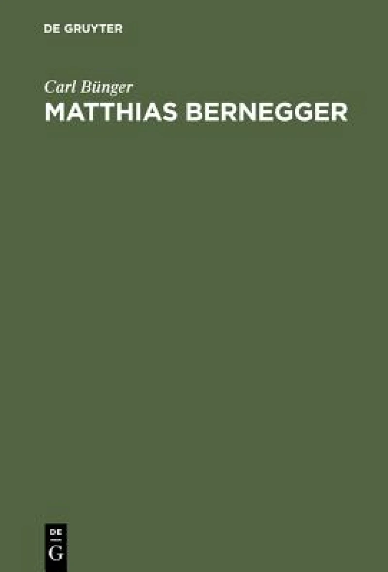 Matthias Bernegger