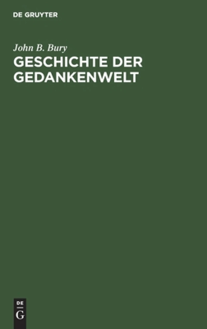Geschichte der Gedankenwelt